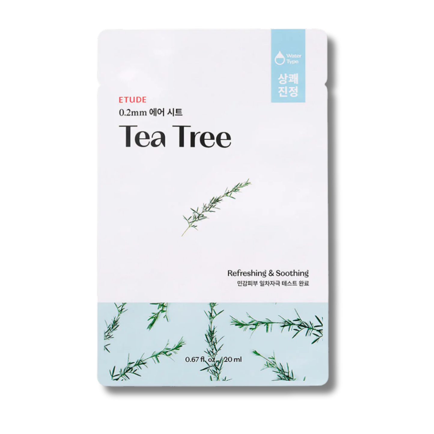 ETUDE Tea Tree 0.2mm Air Sheet Mask, 1 pc