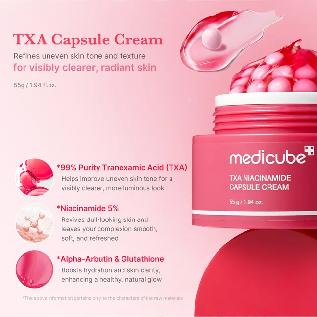 Medicube TXA Niacinamide Capsule Cream 55g