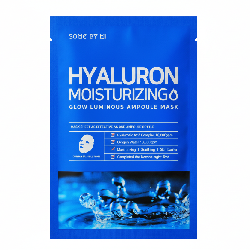 SOME BY MI Hyaluron Moisturizing Glow Luminous Ampoule Mask