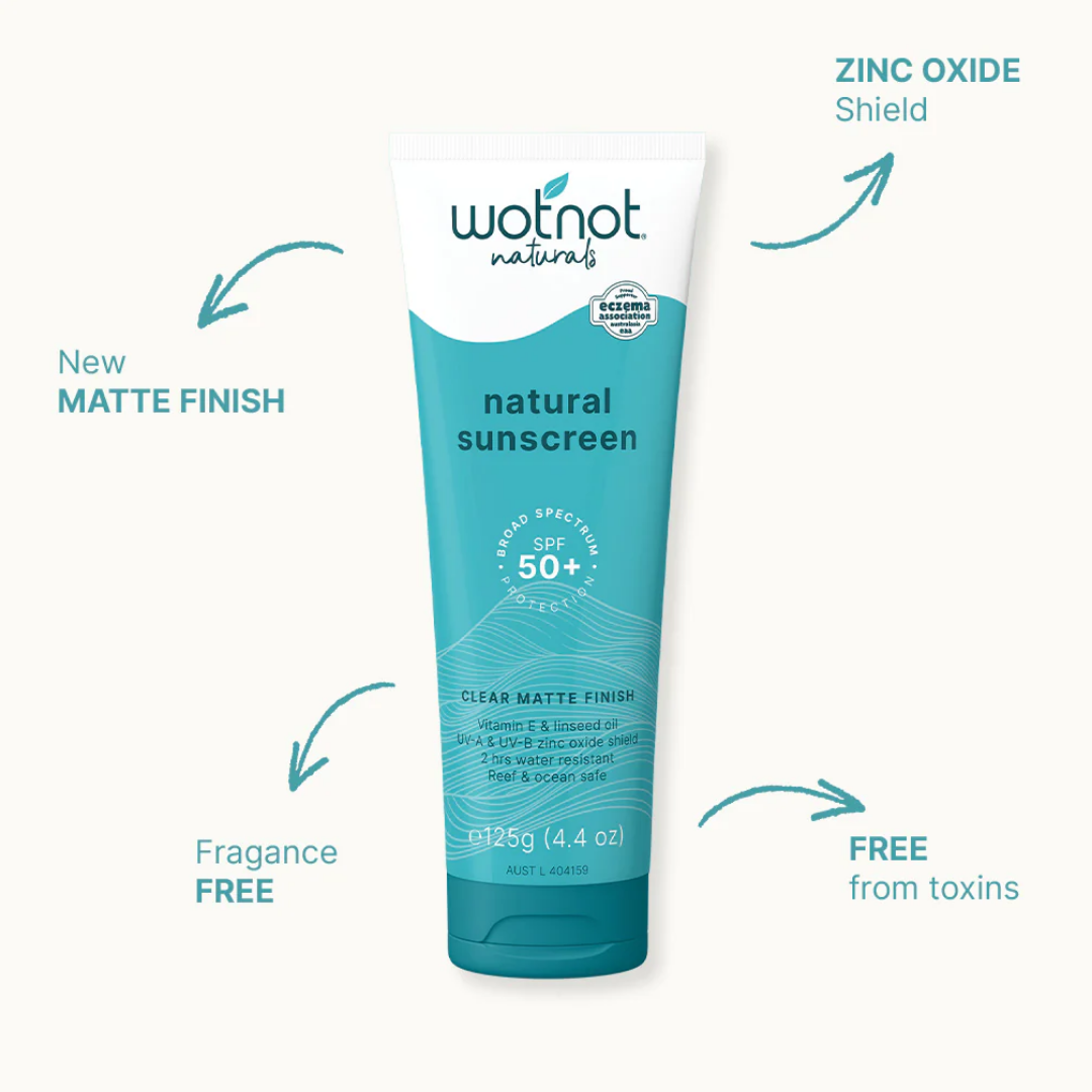Wotnot Natural Sunscreen SPF 50+