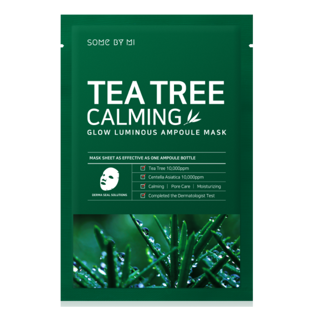 SOME BY MI Tea Tree Calming Glow Luminous Ampoule Mask - 1pc