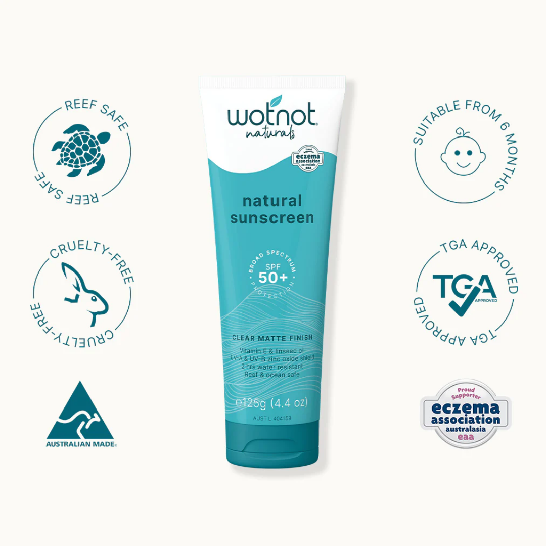 Wotnot Natural Sunscreen SPF 50+