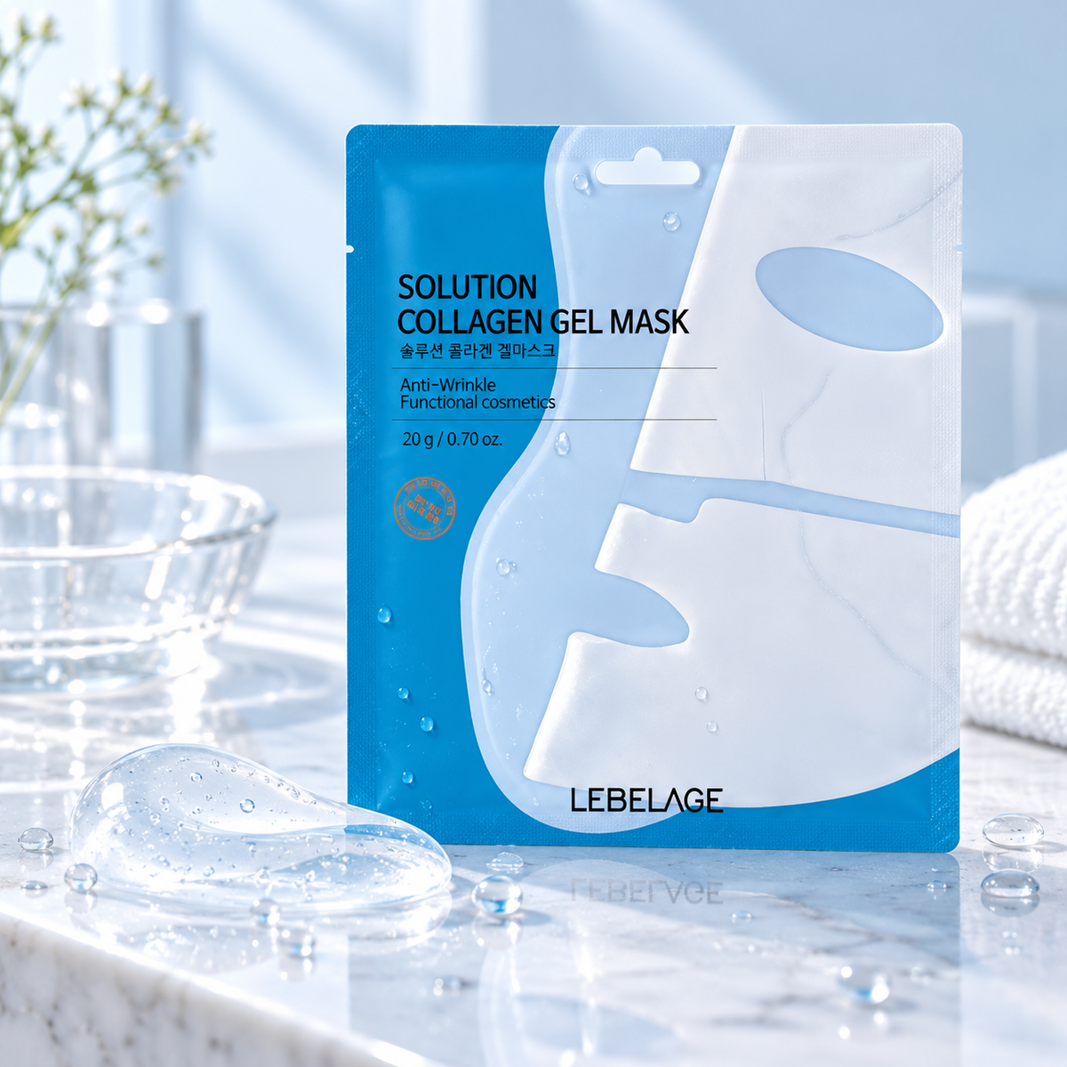 Lebelage Collagen Gel Mask, 1 pc