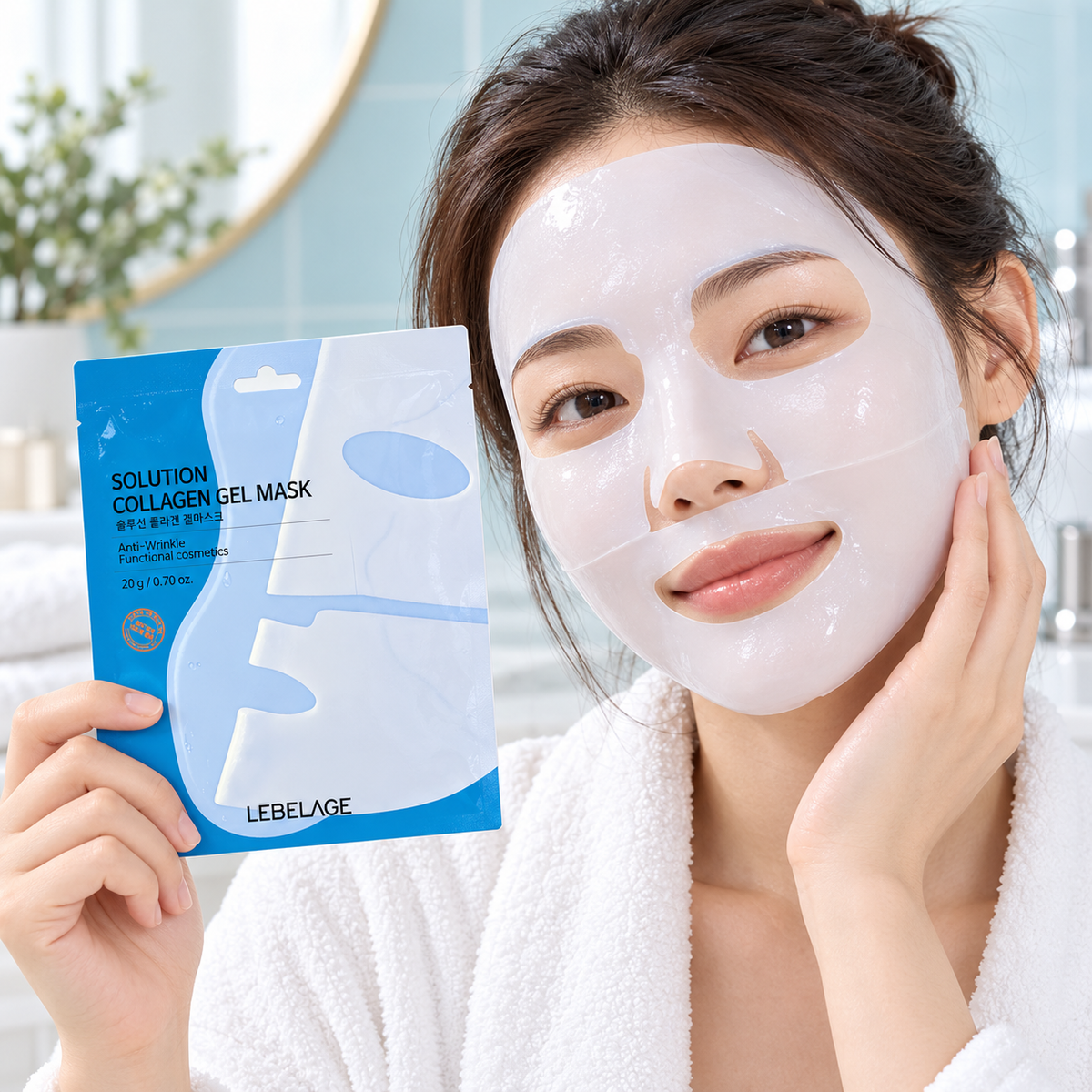 Lebelage Collagen Gel Mask, 1 pc