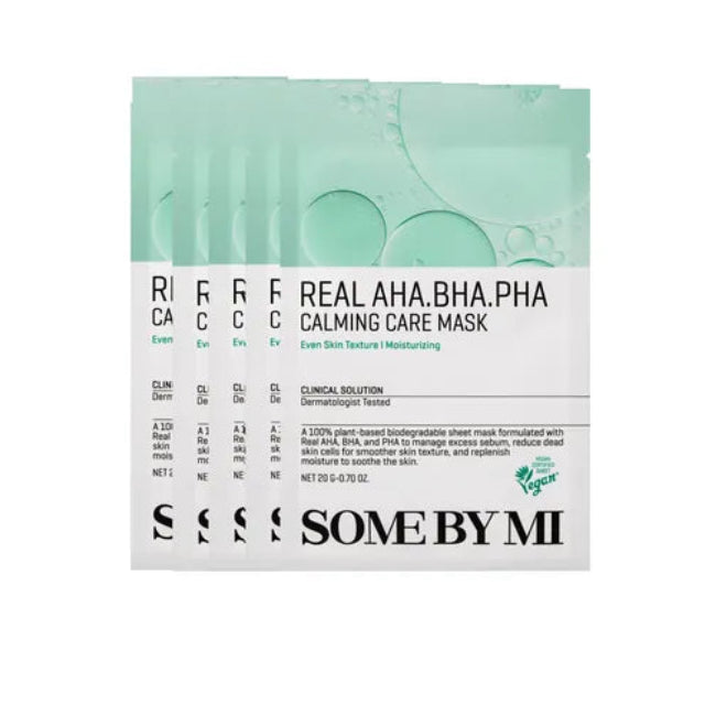 SOME BY MI Real AHA.BHA.PHA Calming Care Mask - 1pc