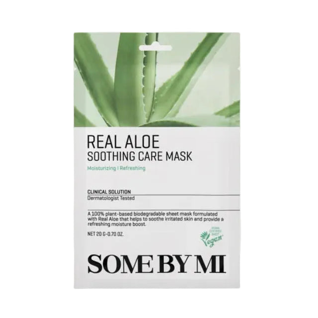 SOME BY MI Real Aloe Soothing Care Mask - 1pc