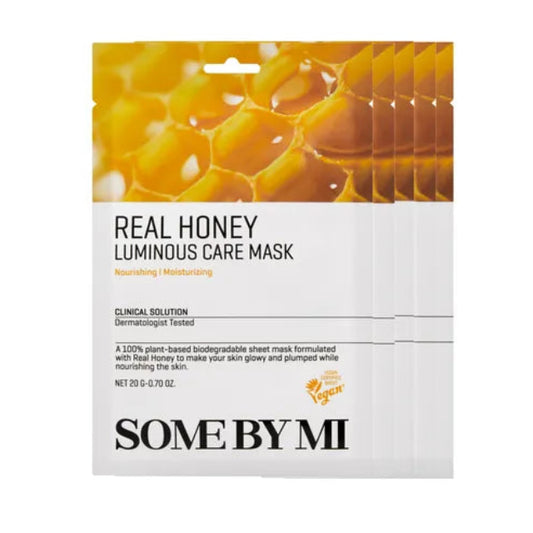 SOME BY MI Real Honey Luminous Care Mask - 1pc