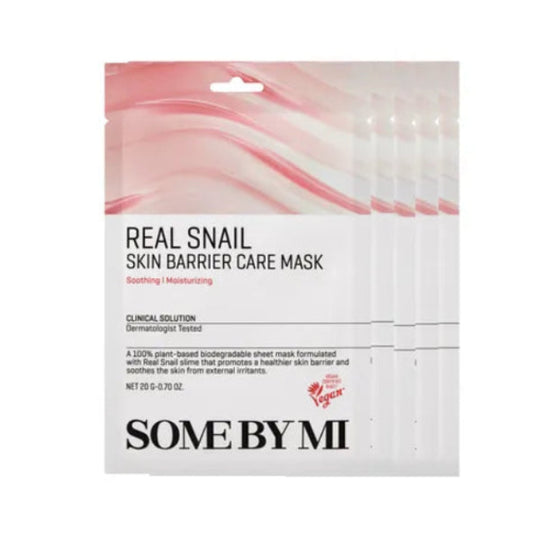 SOME BY MI Real Snail Skin Barrier Care Mask - 1pc