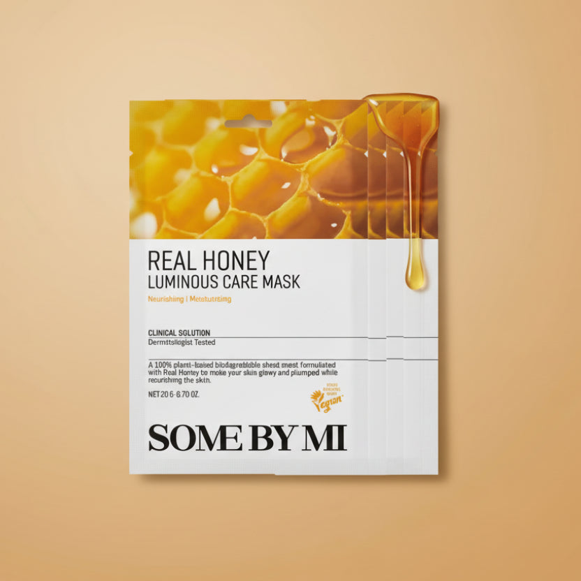 SOME BY MI Real Honey Luminous Care Mask - 1pc