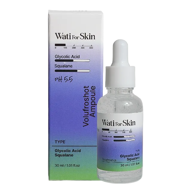 Wati For Skin Glycolic Acid Squalane Volufroshot Ampoule - 30ml