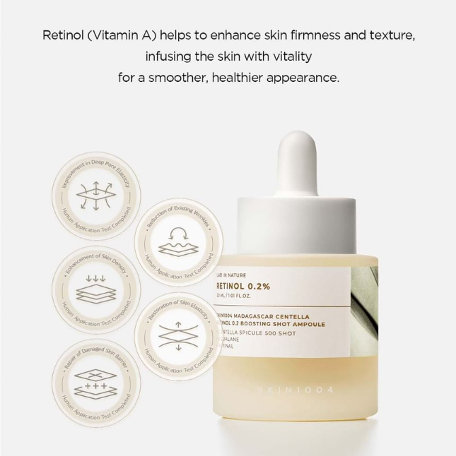 SKIN1004 Madagascar Centella Retinol 0.2 Boosting Shot Ampoule 30ml