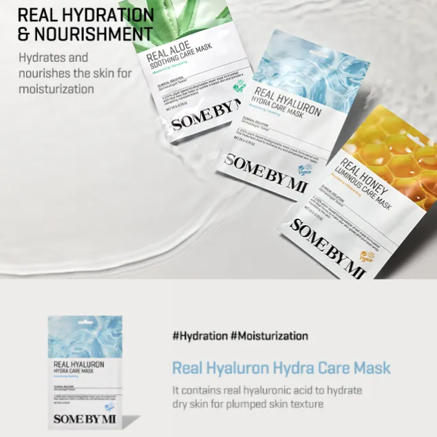 SOME BY MI Real Hyaluron Hydra Care Mask - 1pc